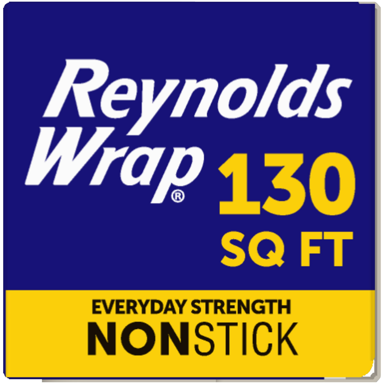 slide 4 of 8, Reynolds Wrap 130 Square Feet Everyday Strength Nonstick Aluminum Foil 1 ea, 1 ct