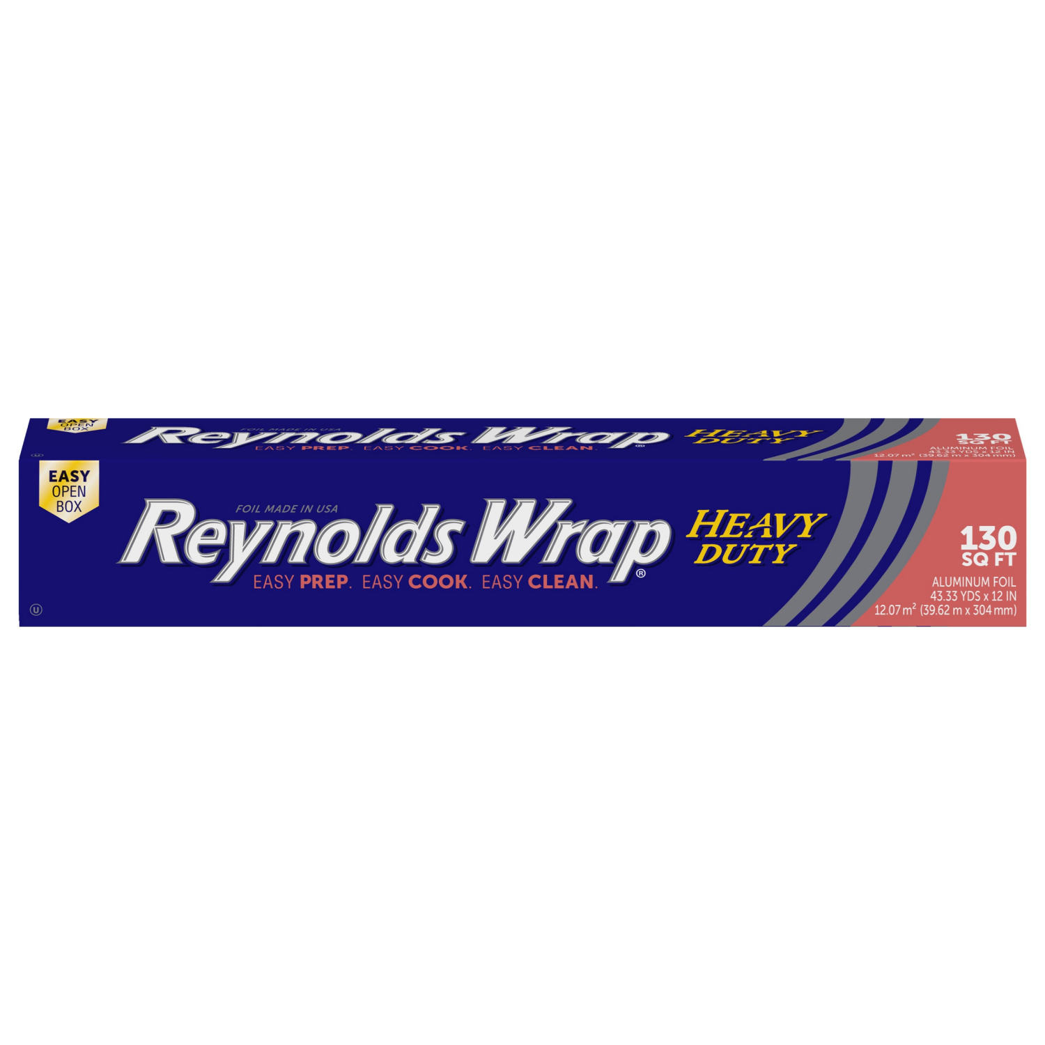 slide 1 of 8, Reynolds Wrap 130 Square Feet Heavy Duty Aluminum Foil 1 ea, 1 ct