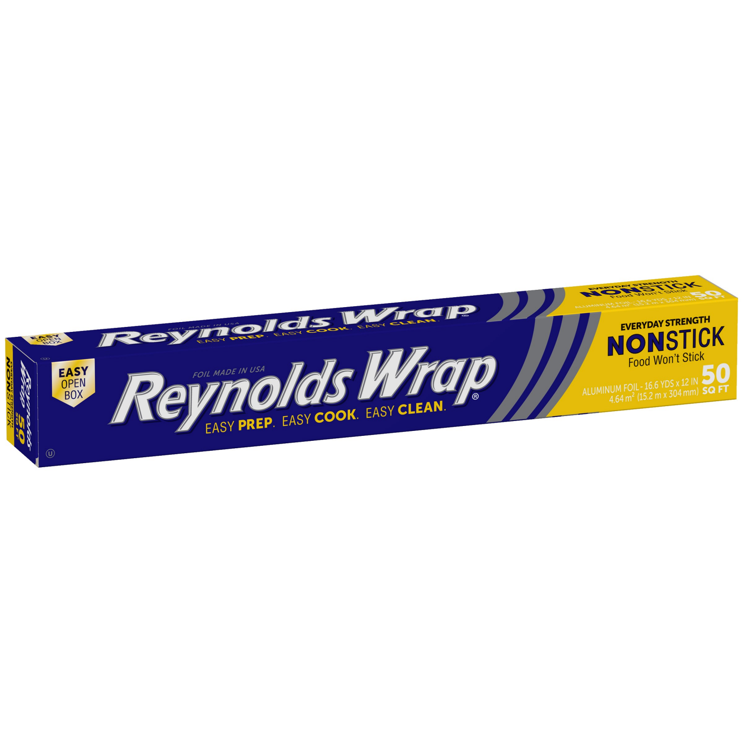 slide 6 of 8, Reynolds Wrap 50 Sq Ft Everyday Strength Nonstick Aluminum Foil 1 ea, 1 ct