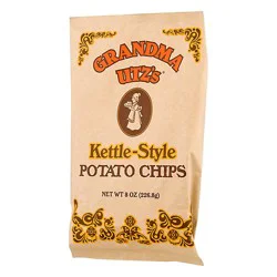 Utz Grandma Utzs Potato Chips Handcooked - 8 Oz