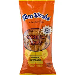 Taco Works Tortilla Chips Original Flavor - 16 Oz