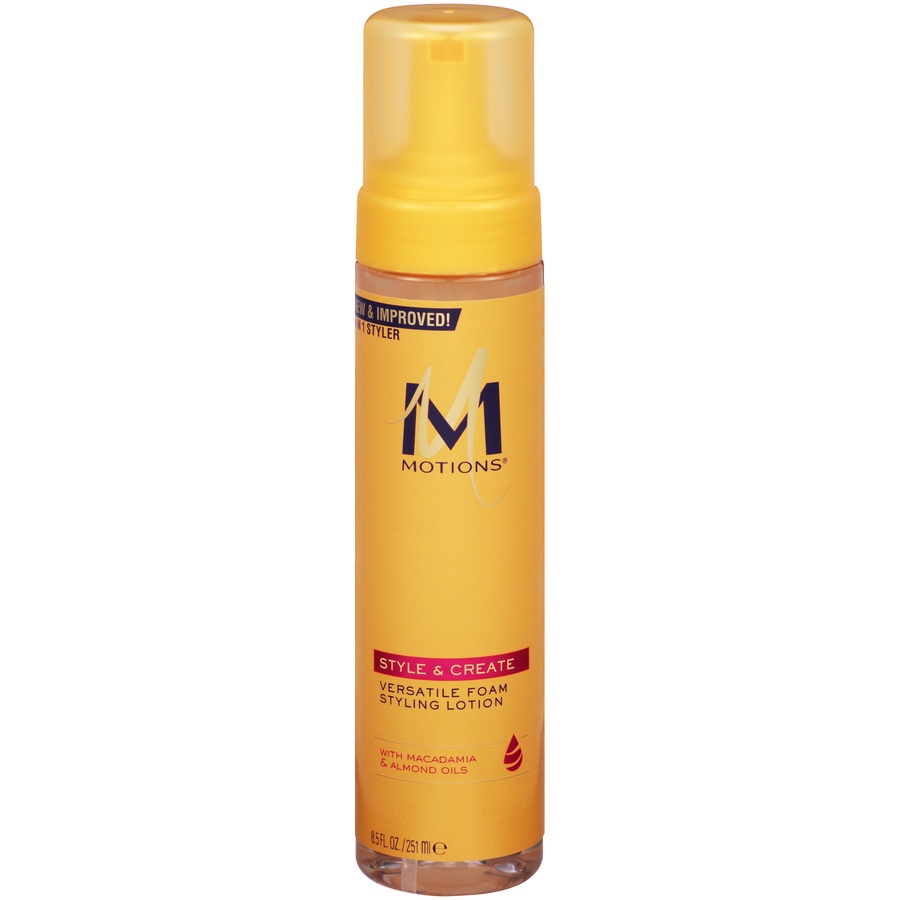 slide 1 of 1, Motions Styling Lotion Versatile Foam - 8.5 Fl. Oz., 8.5 oz