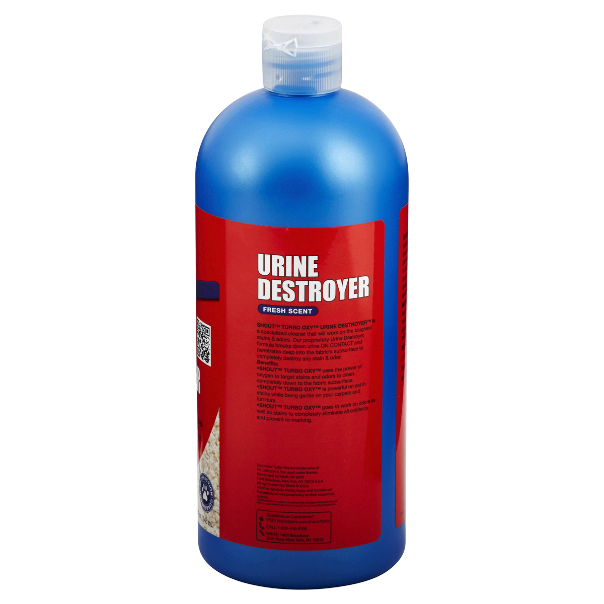 slide 3 of 3, Shout Pets Urine Destroyer, Fresh, 32 oz