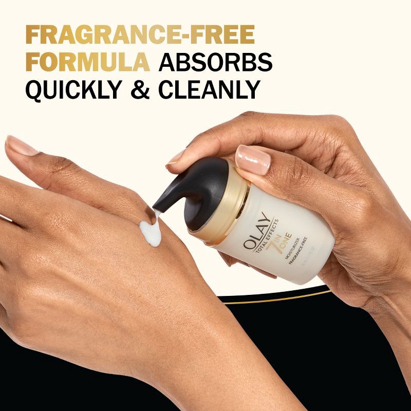 slide 5 of 10, Olay Total Effects Face Moisturizer Fragrance-Free - 1.7 fl oz, 1.7 fl oz