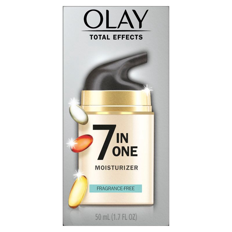 slide 8 of 10, Olay Total Effects Face Moisturizer Fragrance-Free - 1.7 fl oz, 1.7 fl oz