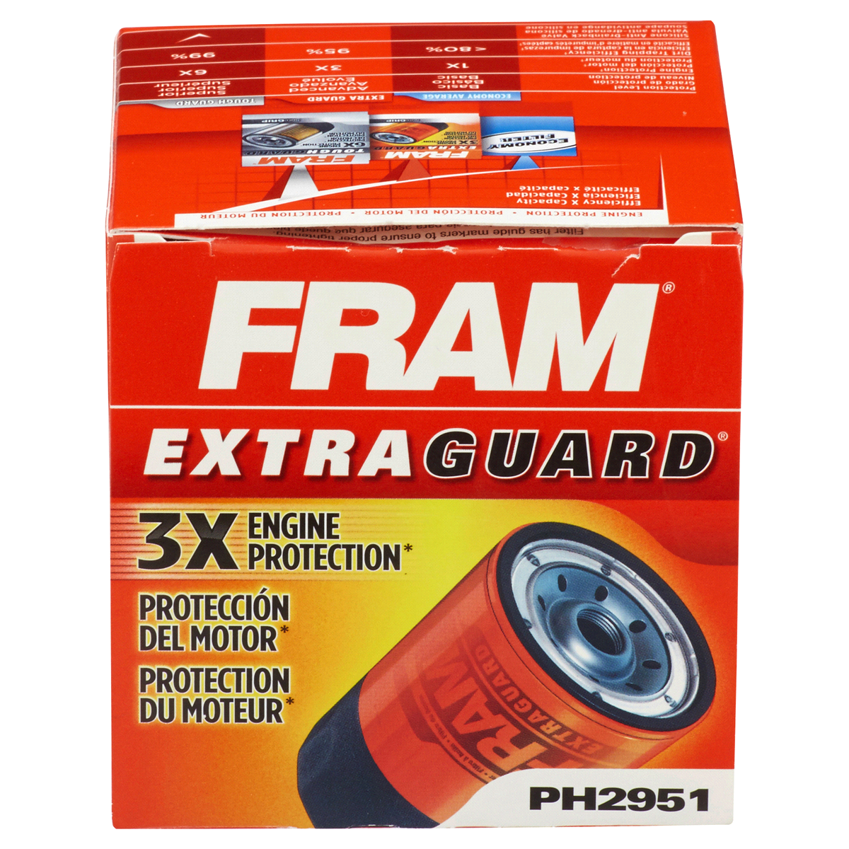 slide 7 of 8, Fram Extra Guard Oil Filter PH16, 1 ct