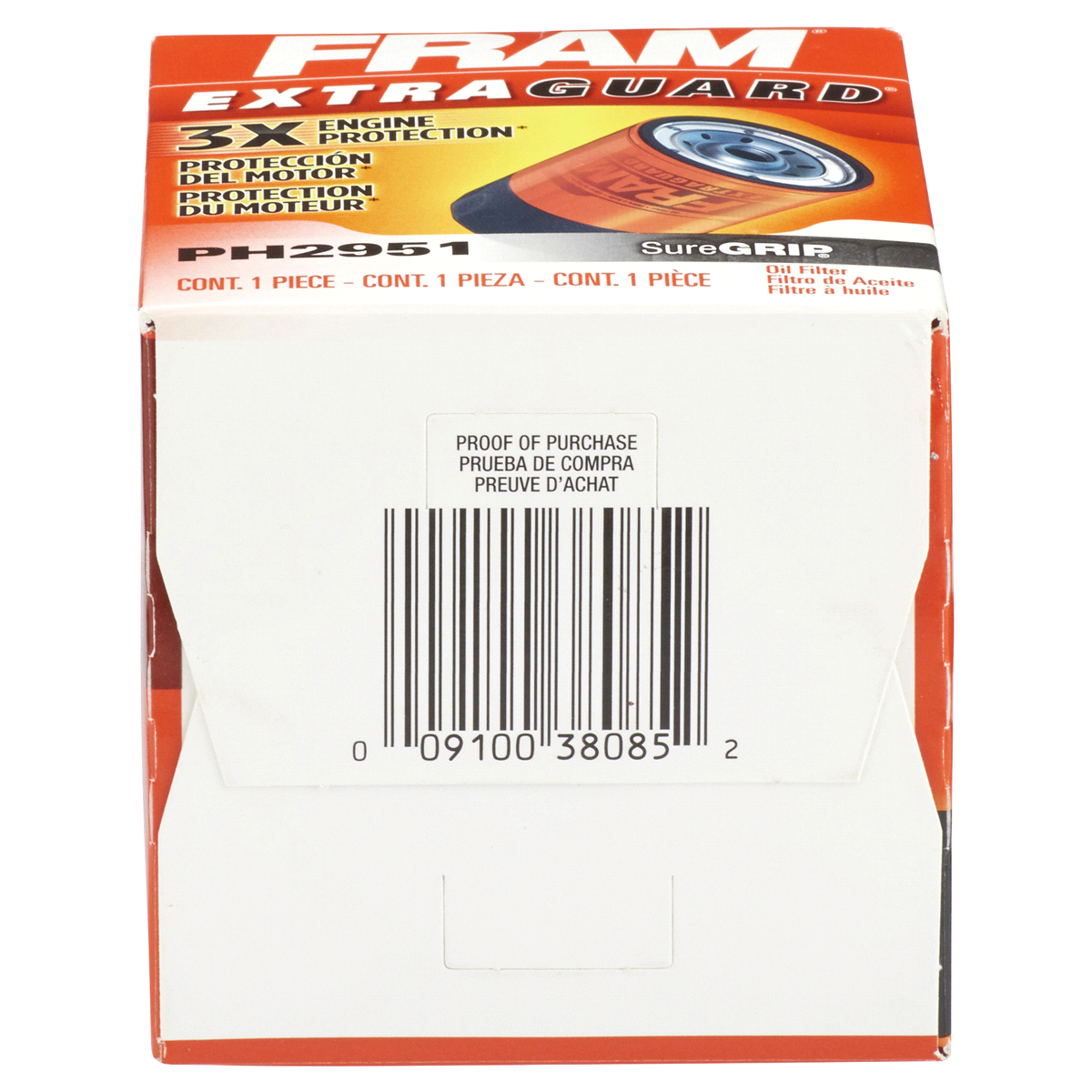 slide 8 of 8, Fram Extra Guard Oil Filter PH16, 1 ct