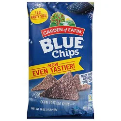 Garden Of Eatin Tortilla Chips Corn Blue Chips - 16 Oz