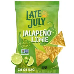 Late July Snacks Jalapeno Lime Tortilla Chips