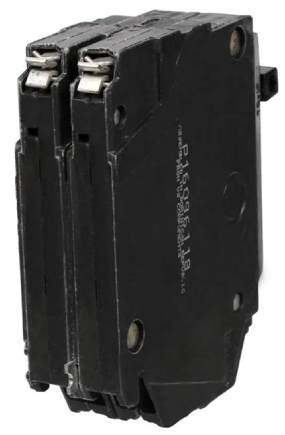 slide 6 of 6, GE Qline 50-amp 2 -Pole Standard trip Circuit Breaker, 1 ct