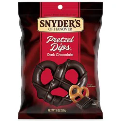 Snyder's Of Hanover Dark Chocolate Covered Pretzels - 6 Oz