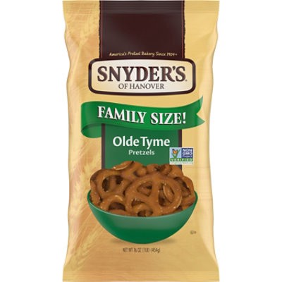 slide 1 of 1, Snyder's Of Hanover Old Tyme Pretzels - 16 Oz, 16 oz