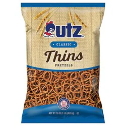 Utz Pretzels Extra Thins - 16 Oz