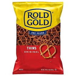 Rold Gold Pretzels Thins Original - 16 Oz