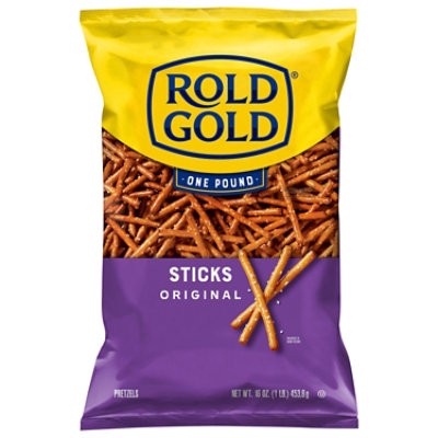 slide 1 of 1, Rold Gold Pretzels Sticks Original - 16 Oz, 16 oz