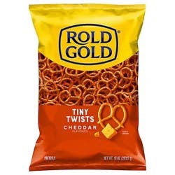 Rold Gold Pretzels Tiny Twists Cheddar - 10 Oz