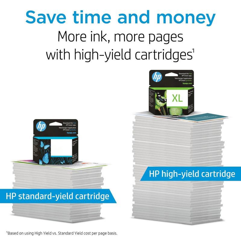 slide 13 of 16, HP Inc. HP 60 Single Ink Cartridge - Tri-color (CC643WN#140): Standard Yield, Printer Ink Cartridge, 1 ct