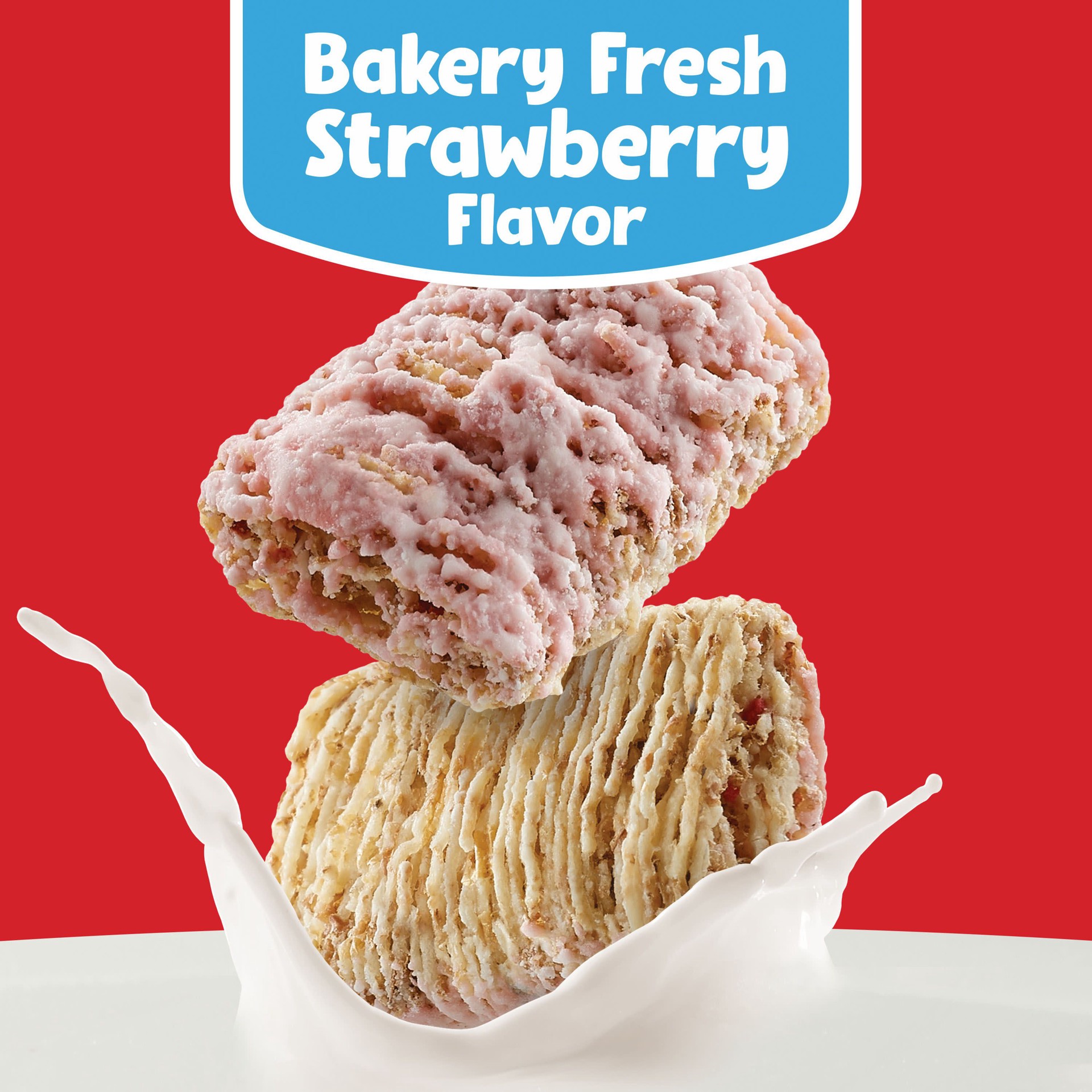 slide 3 of 5, Frosted Mini-Wheats Kellogg's Frosted Mini-Wheats Breakfast Cereal Strawberry, 13.3 oz, 13.3 oz
