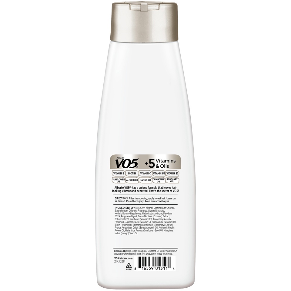 slide 2 of 3, Alberto VO5 Vo5 Silky Conditioner Coconut, 12.5 fl oz