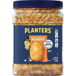 Planters Peanuts Honey Roasted - 34.5 Oz