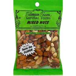 Flanigan Farms Mixed Nuts Natural Unsalted - 6 Oz
