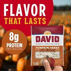 David Roasted And Salted Pumpkin Seeds - 5 Oz
