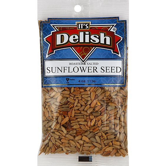 slide 1 of 1, Its Delish Sunflower Seeds Roasted - 4 Oz, 4 oz