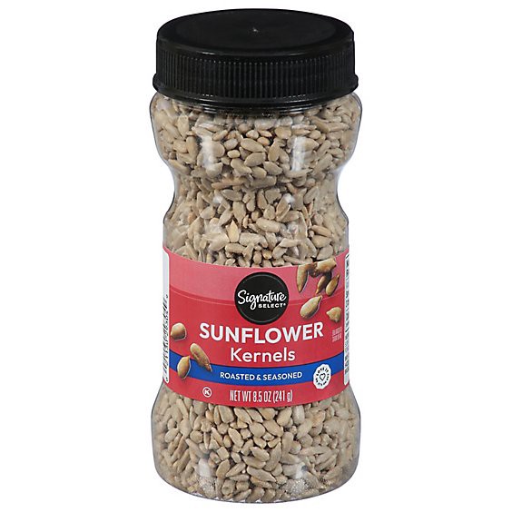slide 1 of 1, Signature Select Roasted And Seasoned Sunflower Kernels - 8.5 Oz, 8.5 oz