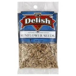 Its Delish Sunflower Seeds - 4 Oz