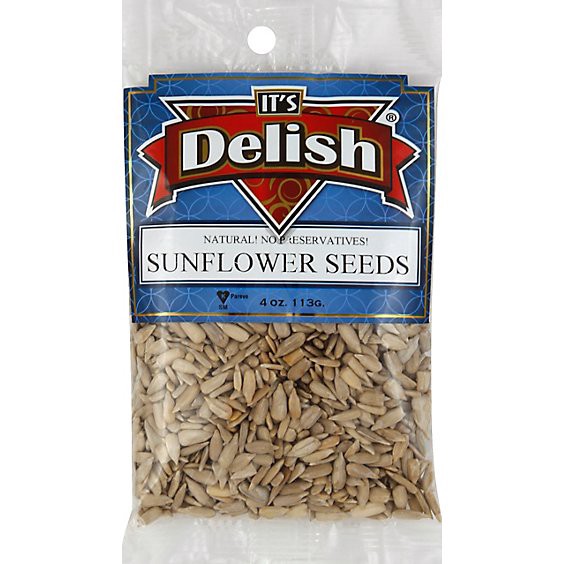 slide 1 of 1, Its Delish Sunflower Seeds - 4 Oz, 4 oz