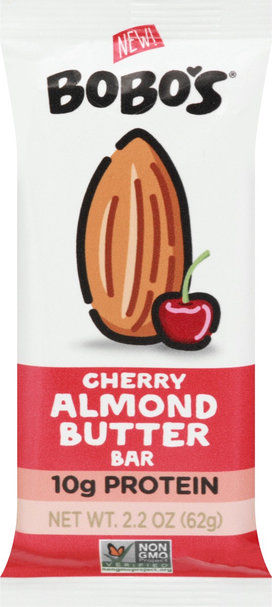 slide 2 of 13, Bobo's Cherry Almond Butter Bar 2.2 oz, 2.2 oz