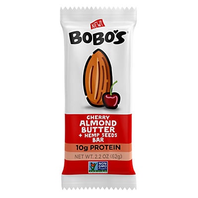 slide 1 of 1, Bobo's Cherry Almond Butter Nut Butter Bar, 2.2 oz