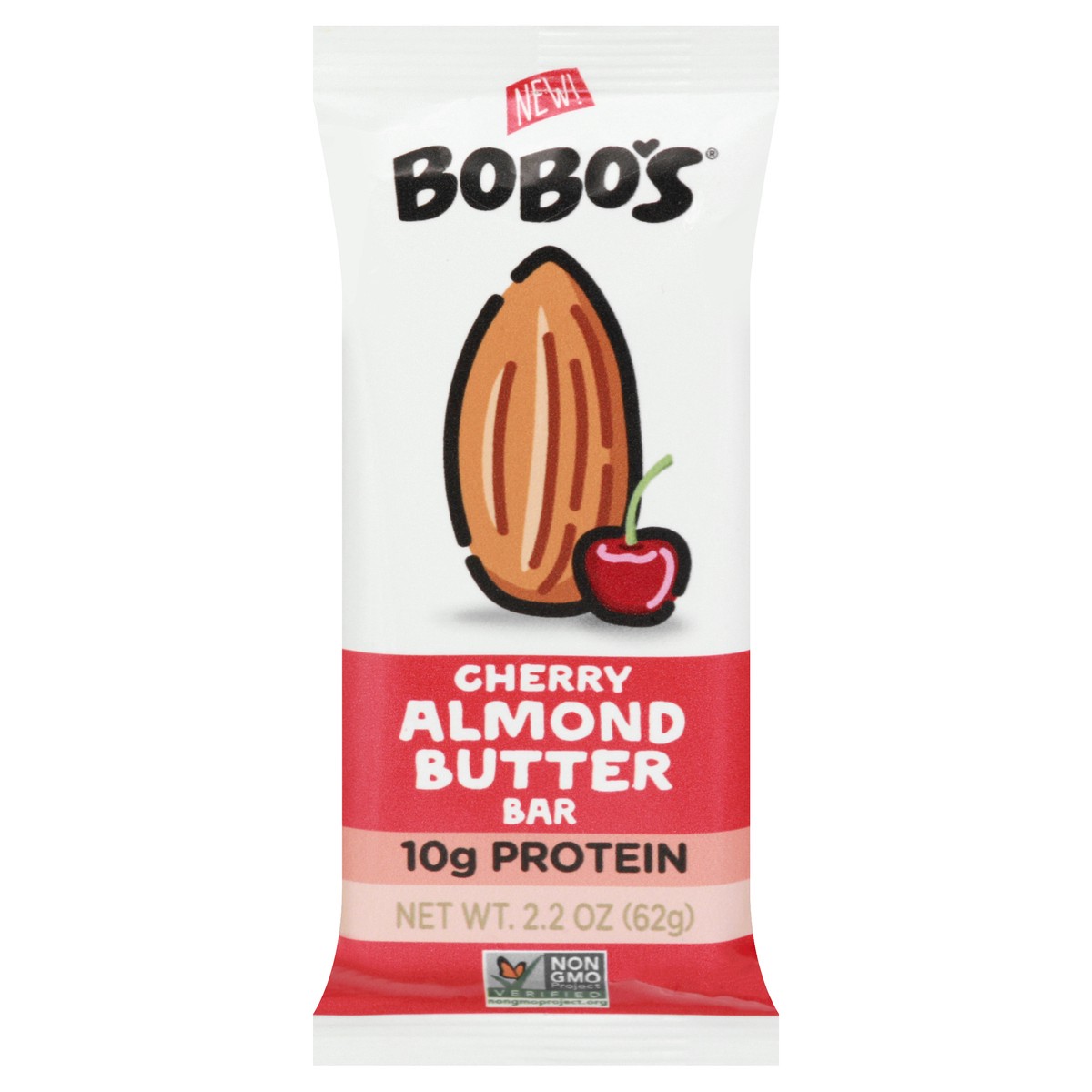 slide 8 of 13, Bobo's Cherry Almond Butter Bar 2.2 oz, 2.2 oz