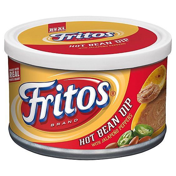 slide 1 of 1, Frito Lay Dip Hot Bean With Jalapeno Peppers - 9 Oz, 9 oz