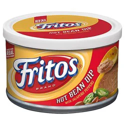 Frito Lay Dip Hot Bean With Jalapeno Peppers - 9 Oz