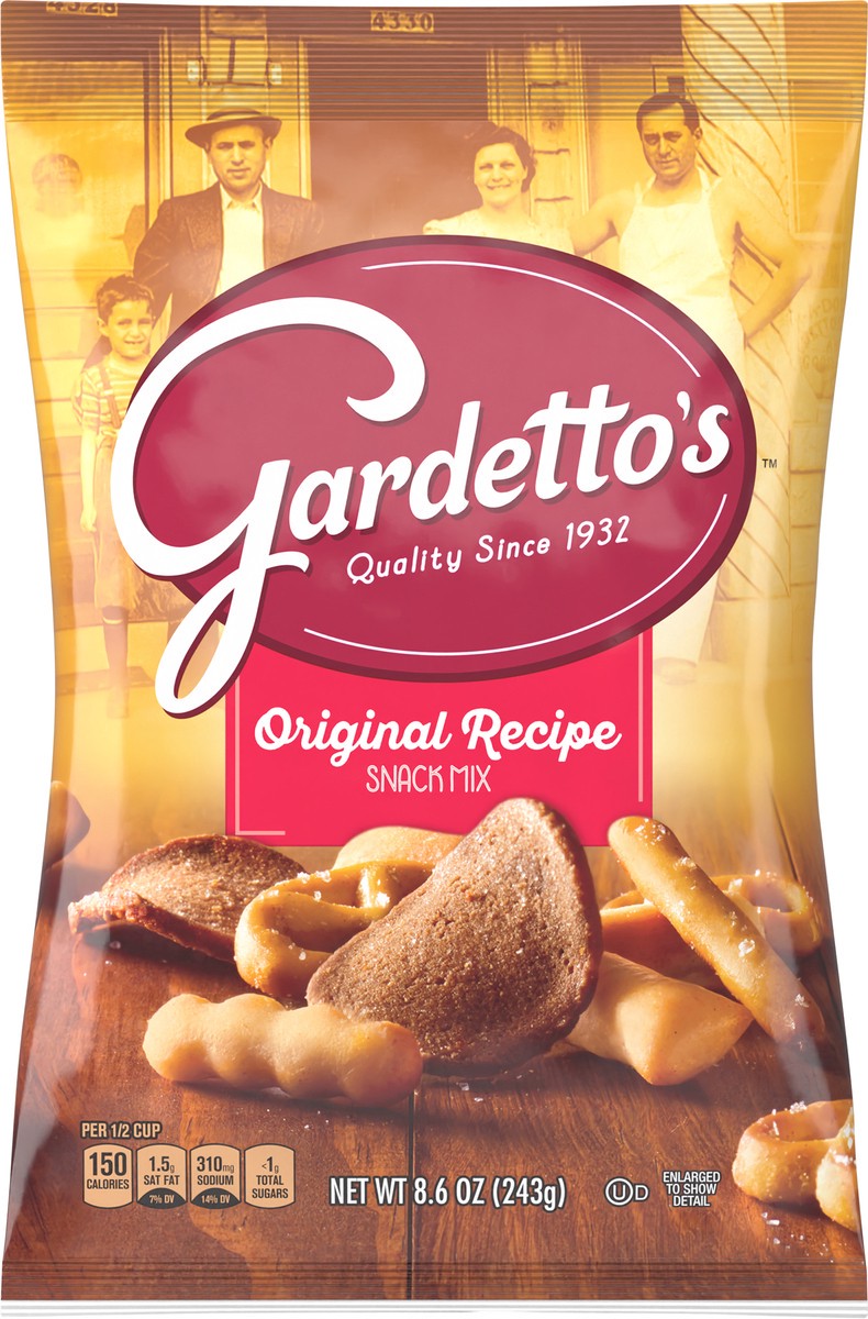 slide 7 of 14, Gardetto's Original Recipe Snack Mix - 8.6 Oz, 8.6 oz