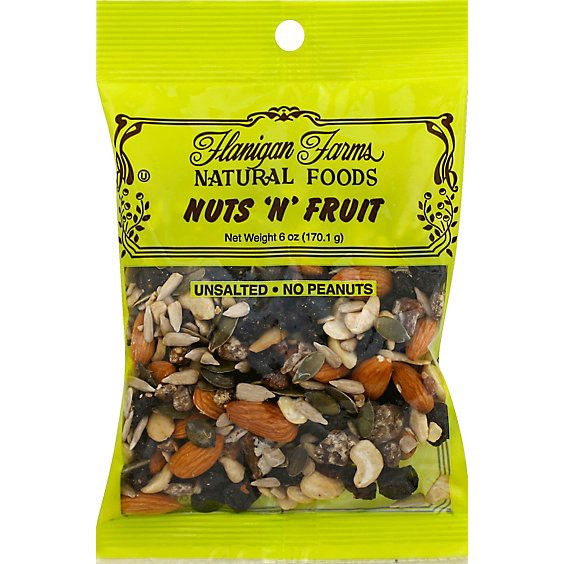 slide 1 of 1, Flanigan Farms Nuts N Fruit - 6 Oz, 6 oz