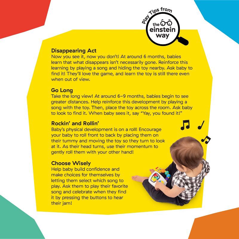 slide 10 of 13, Baby Einstein Take Along Tunes Musical Toy, 1 ct