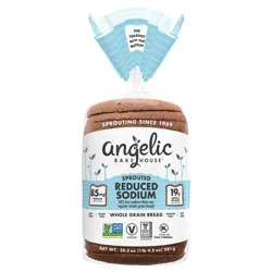 Angelic Bakehouse Sprouted Reduced Sodium Whole Grain Bread 20.5oz Loaf