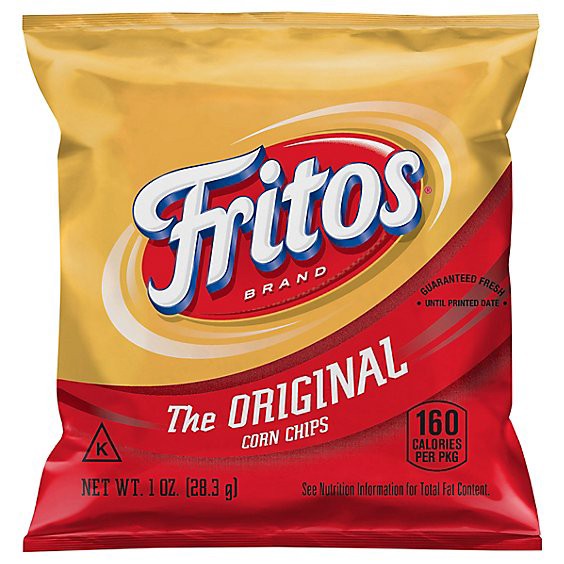 slide 1 of 1, Fritos Corn Chips The Original - 1 Oz, 1 oz