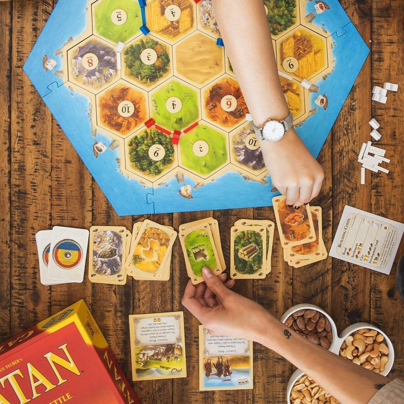 slide 6 of 7, Catan Studio Settlers of Catan Board Game, 1 ct