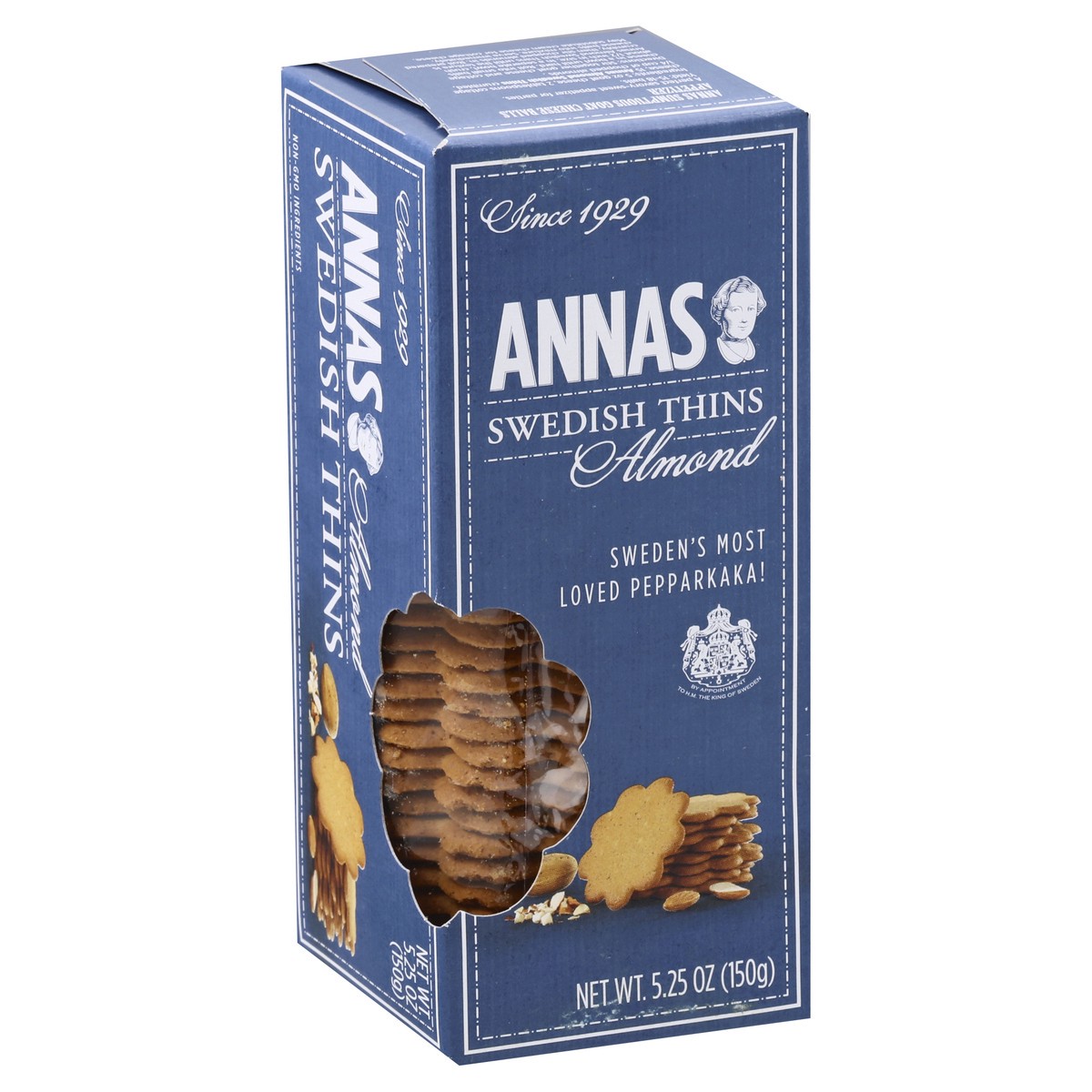 slide 9 of 13, Anna's Almond Thins Delicate Swedish Cookies, 5.25 oz