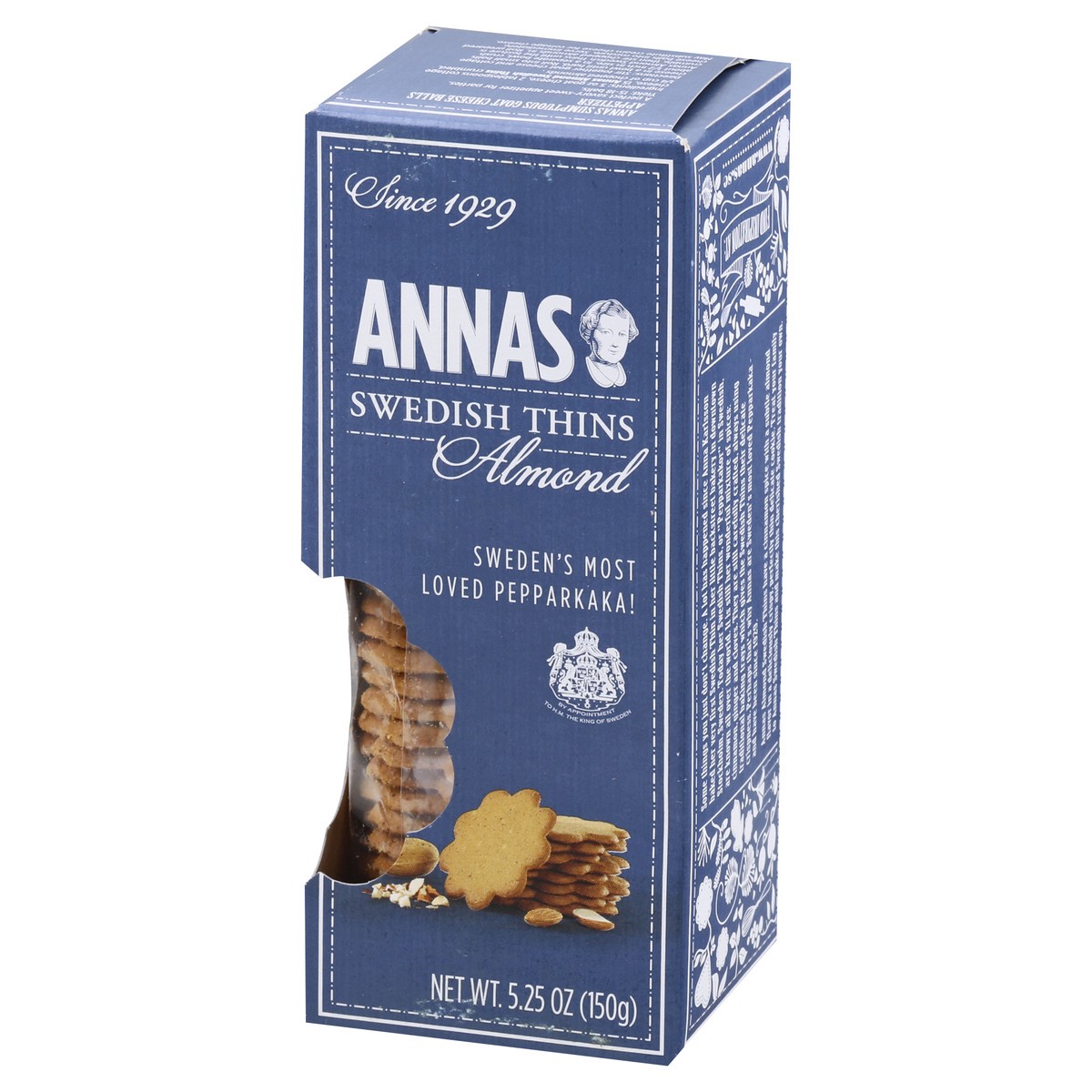 slide 6 of 13, Anna's Almond Thins Delicate Swedish Cookies, 5.25 oz