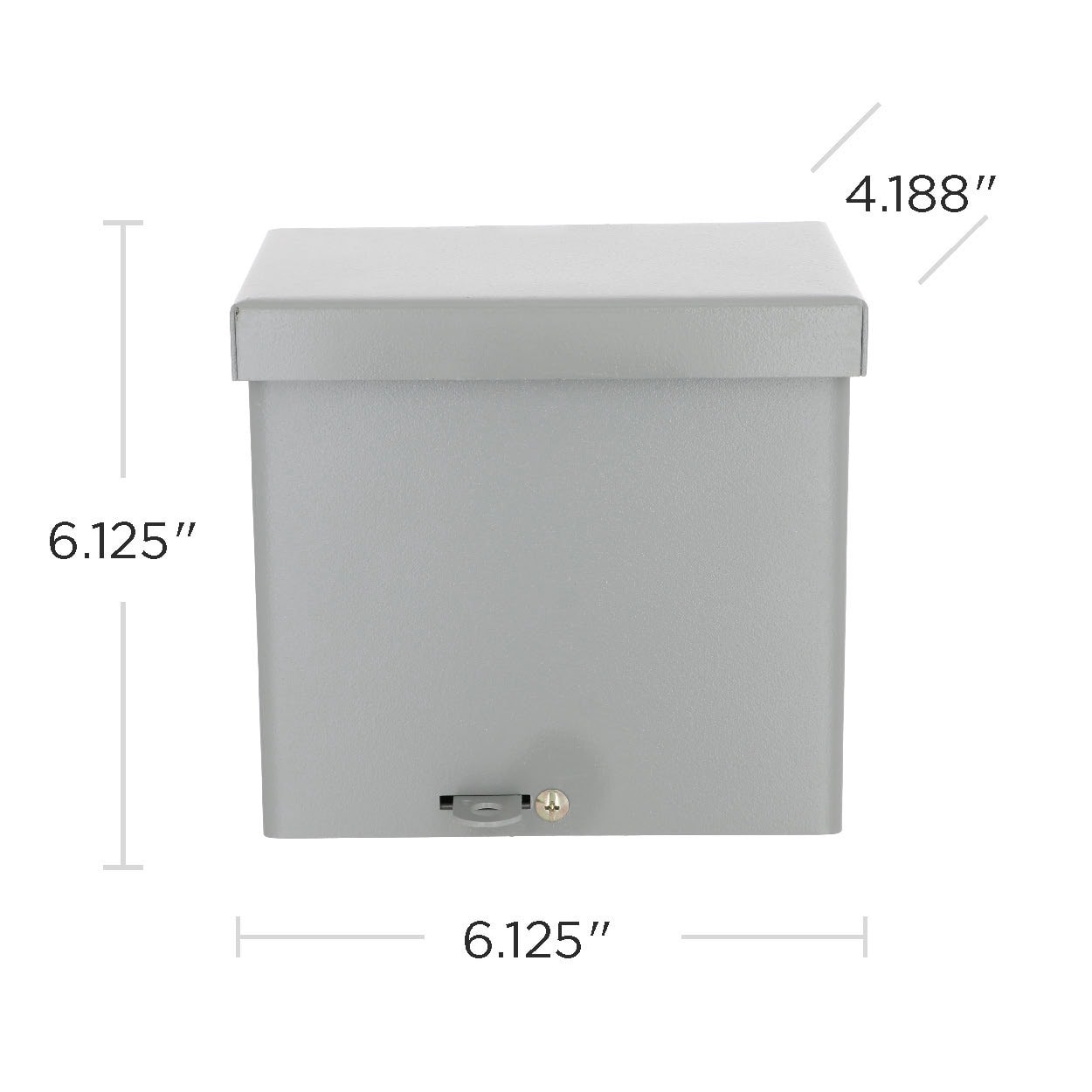slide 5 of 6, Hubbell Wiegmann Metal Weatherproof New work Enclosure Electrical Box, 1 ct