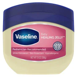 Vaseline Baby Hypoallergenic Petroleum Healing Jelly & Diaper Rash Skin Protectant - 13oz