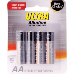 Best Choice Ultra Alkaline AA Batteries