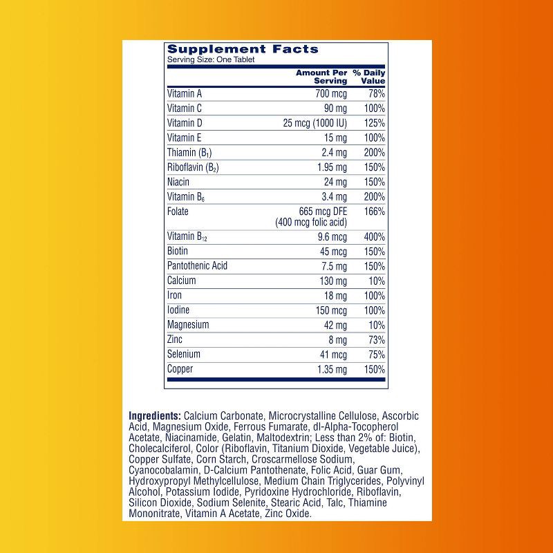 slide 8 of 8, One A Day Women's Multivitamin & Multimineral Tablets - 200ct, 200 ct