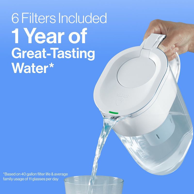 slide 8 of 13, Brita Replacement Water Filters for Brita Water Pitchers and Dispensers - 6ct: Reduces Odors, Filters Chlorine, 6 ct