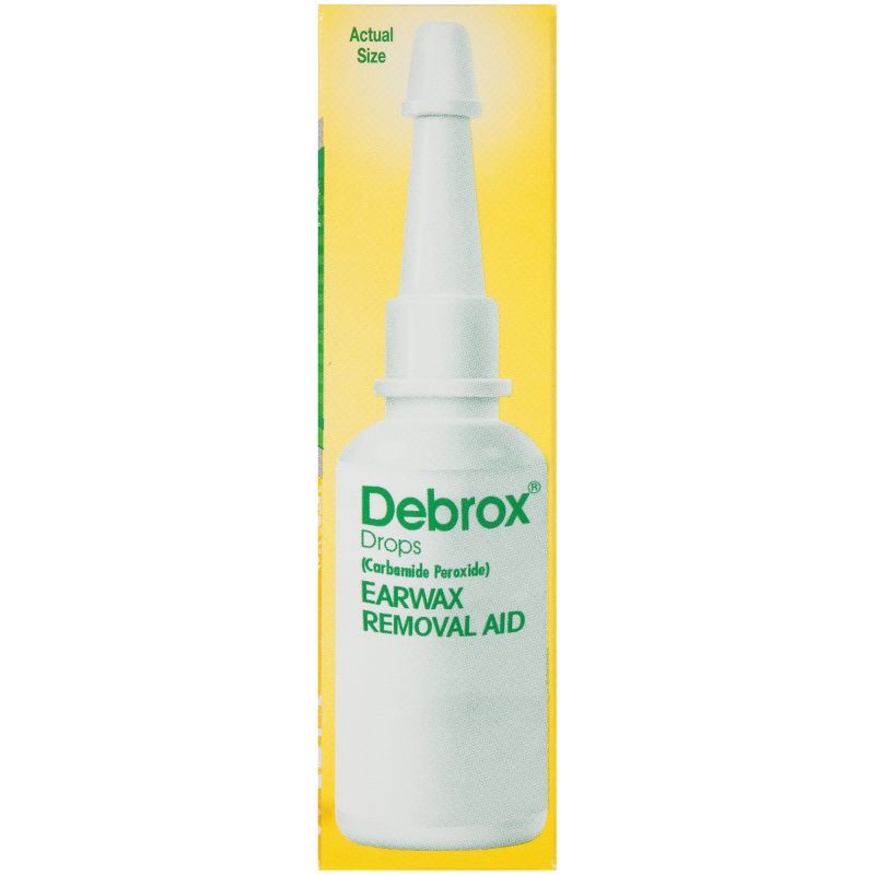 slide 8 of 11, Debrox Ear Drops for Earwax Removal - 0.5 fl oz, 0.5 fl oz