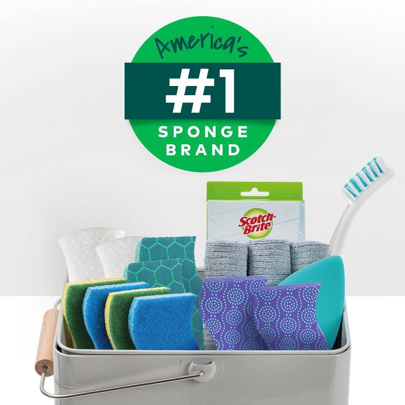 slide 11 of 11, Scotch-Brite Heavy Duty Scrub Sponges - 6ct, 6 ct